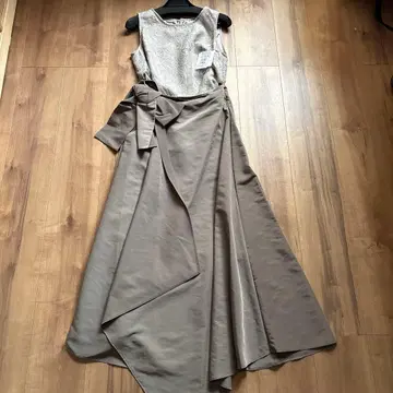 새상품 rire fete 정가 3만 8000엔 셋업 롱 원피스