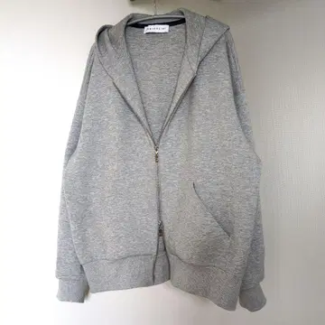 [ quaranciel ] 카란시엘 분또 더블 지퍼 맨투맨 후드티