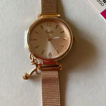 [ 새상품 ] Barbie 손목시계 바비 angel heart 파우치