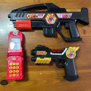 슈퍼전대 히어로 완구 건 세트