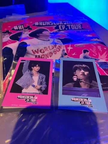 BTS 진 영화 팝콘 백 카드 2장 세트