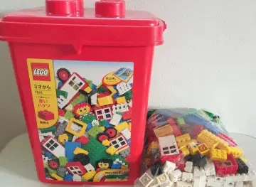 LEGO 레고 기본 세트 빨간색 바케츠 7616 단종품 3세부터