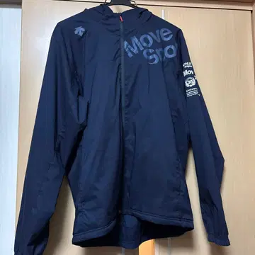 DESCENTE Move Sport 윈드 브레이커 아우터 네이비 컬러
