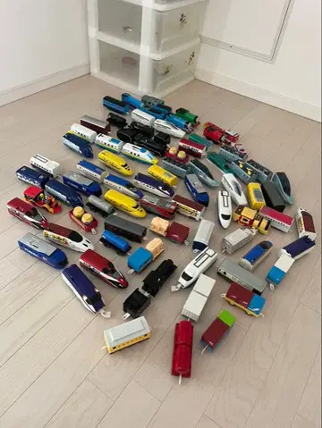 프라레일 차량 세트 칸칸 건널목 세트