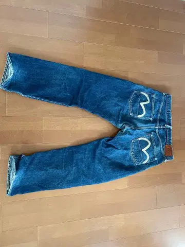 EVISU 에비수 34 x 35 화이트 카모메