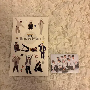 [ SnowMan ] FC 조기 가입 혜택 회원증 케이스 뉴스레터#04