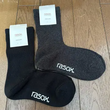 새상품 라삭스 베이직 크루 2켤레 세트