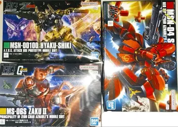 건담 프라모델 3종 세트