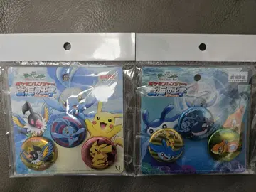 포켓몬 핀즈 세트 6개입 마나피 극장 한정판