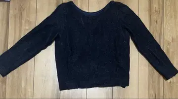 SHIPS 여성용 블랙 긴팔 니트 스웨터 36