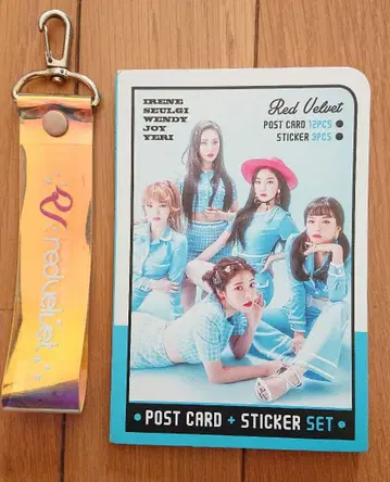 Red Velvet 엽서 & 키링