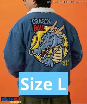 BREEZE 드래곤볼 콜라보 데님 보아 자켓 성인 사이즈