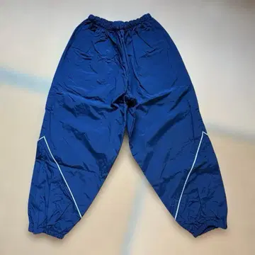 나일론 스트레이트 팬츠 네이비