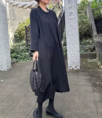 블랙 포멀 원피스