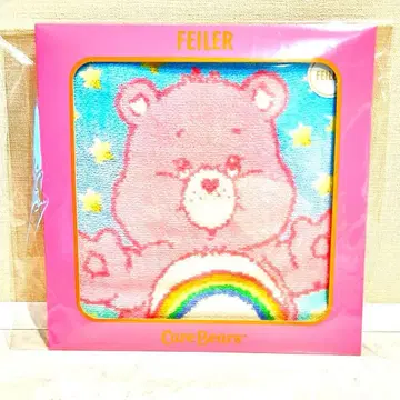 PLAZA FEILER 페이러 케어베어 치어베어 스타 손수건