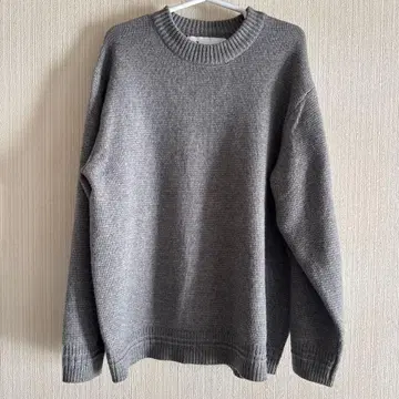 그린 레이블 릴랙싱 해밀턴 라무 와이드 칼라 니트 L