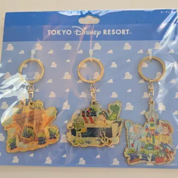 도쿄 디즈니 리조트 토이 스토리 키링 3개 세트