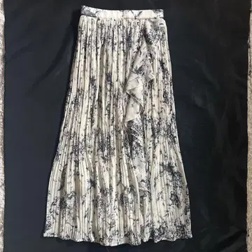[ herlipto ] 플리츠 시폰 롱 스커트
