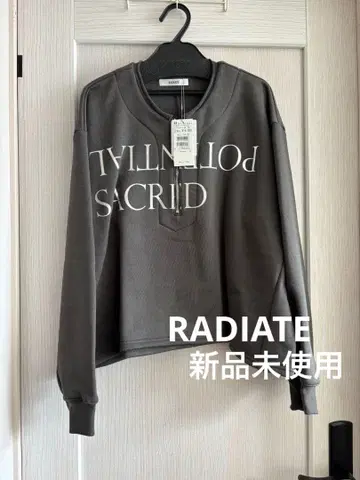 새상품 정가 14,000엔 라디에이트 RADIATE 로고 지퍼 트레이닝복