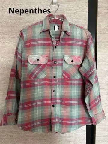 vintage 네펜데스 플란넬 셔츠