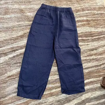 style+ 네이비 와이드 팬츠 일본제