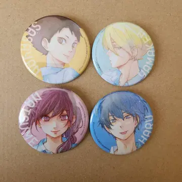 4세트 옆자리 괴물군 로비코 원화전 새로 그린 캔뱃지