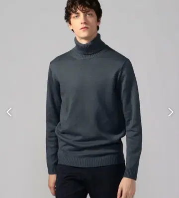 메리노 베이직 터틀넥 니트