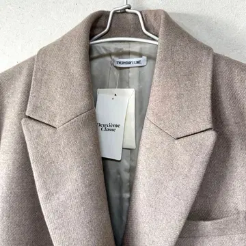 택 포함 새상품 두지엠 클라세 울 캐시미어 코트 정가 62000엔