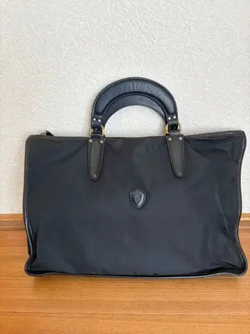 페리지 Felisi 9841 나일론 가죽 비즈니스 백 블랙 로고