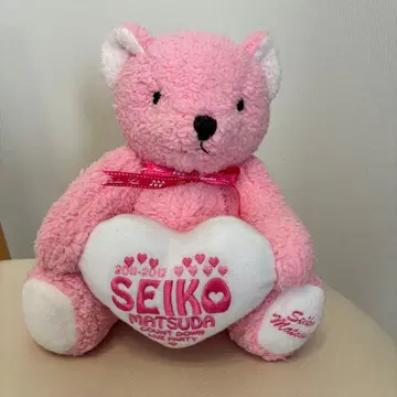 SEIKO MATSUDA 봉제 인형 핑크