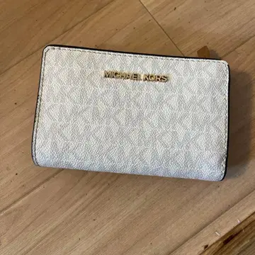 MICHAEL KORS 접이식 지갑 화이트