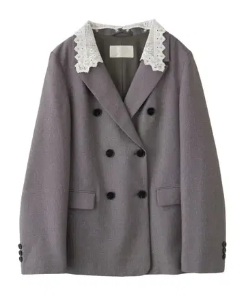 LILLIAN CARAT 레이스 스칼라 테일러드 자켓