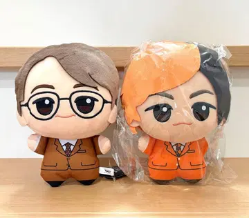 도카이 온에어 커진 봉제 인형 테츠야 무시메가네