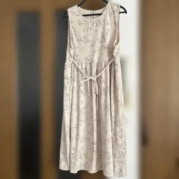 메리디안 작은 새 코듀로이 원피스