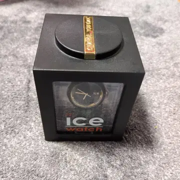 ice watch 골드 블랙 아날로그