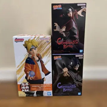 NARUTO-나루토- 돌풍전 피규어 3개 세트