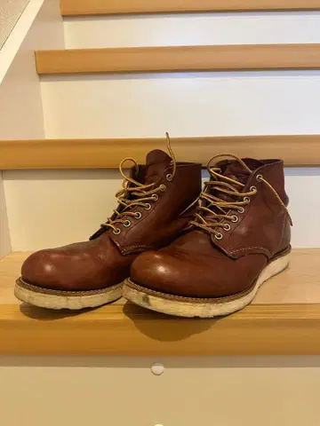 RED WING 9105 워크 부츠 레드윙 플레인토