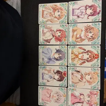 아키하바라 아토레 유루유리 x 오오무로가 10장 세트 낱개 판매 불가