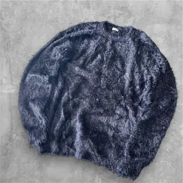 이에나 IENA 페더 풀오버 긴팔 샤기 니트 페더얀