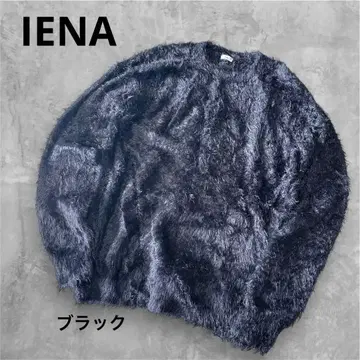 이에나 IENA 페더 풀오버 긴팔 샤기 니트 페더얀