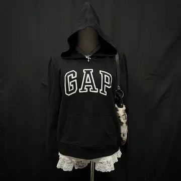 헤이세이 갸루 y2k 그런지 GAP 로고 후드티 후디