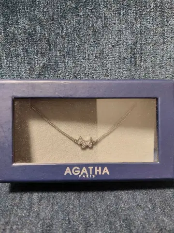 새상품. 미사용 AGATHA 스코티시 테리어 참 팔찌
