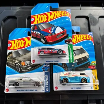 핫휠 미니카 3종 세트