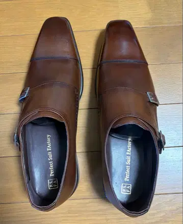 퍼펙트 슈트 팩토리 비즈니스 슈즈 스트레이트 팁