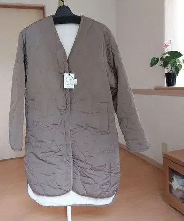 LASUD 라슈드 퀼팅 리버서블 코트 택 포함 미사용 새상품