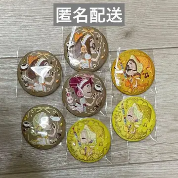 오쟈마녀 도레미 자수 캔뱃지 7개 세트