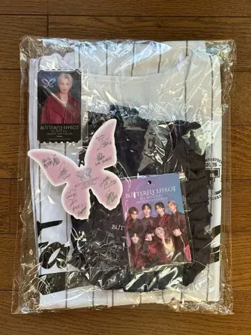 FANTASTICS 업그레이드 굿즈 나비 야기 유세이 클리어 픽처 티켓