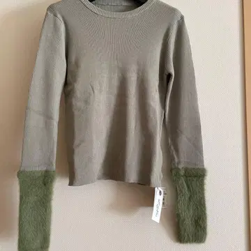 야마다야 그린 리브 니트