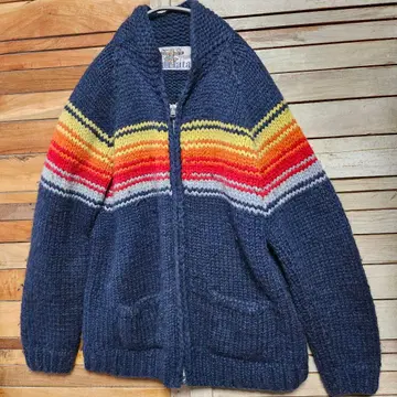 KANATA 카나타 카우친 스웨터 니트 집업 가디건