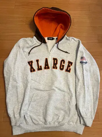 컨디션 최상 XLARGE 엑스라지 하프 지퍼 후드티 L
